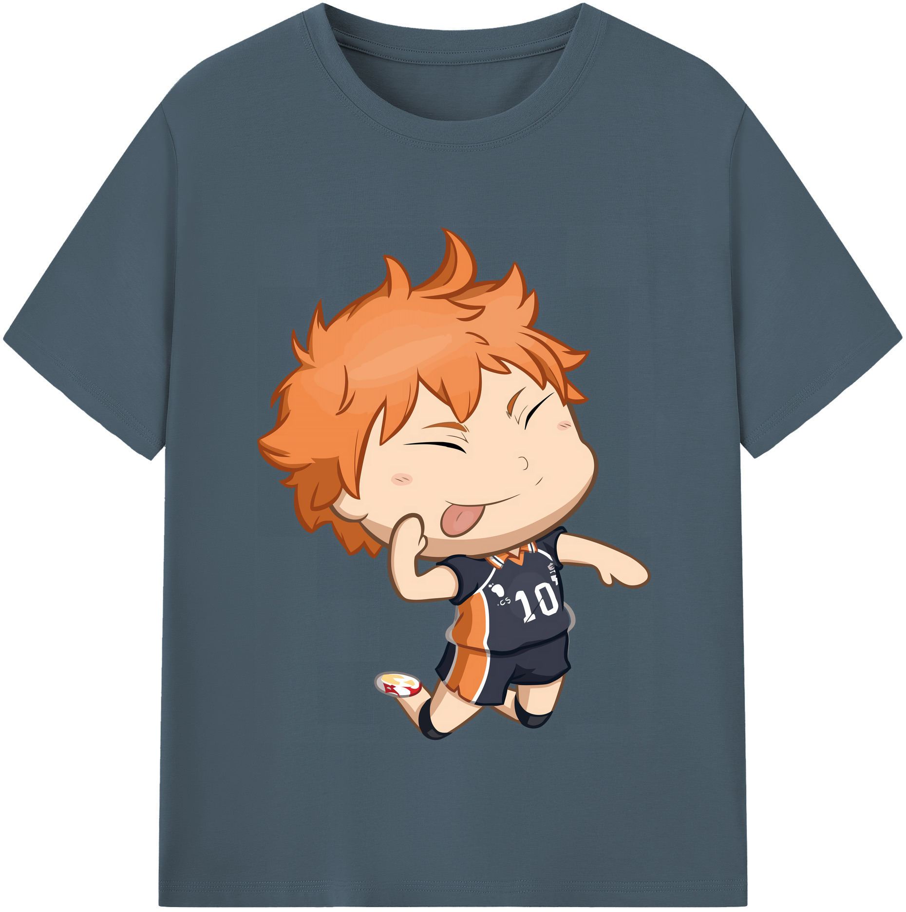 （画像用） ハイキュー!! Haikyu!! 綿100％半袖Tシャツ（フロントプリント）